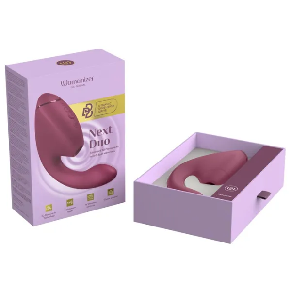 Вибратор Womanizer Next Duo Розовый photo 13