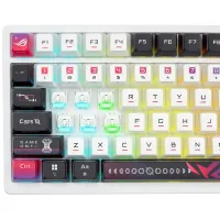 Tastatură Asus ROG Azoth X Fără fir / White photo 4