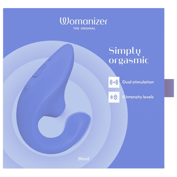 Вибратор Womanizer BLEND Синий photo 1