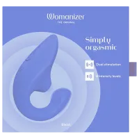 Вибратор Womanizer BLEND Синий