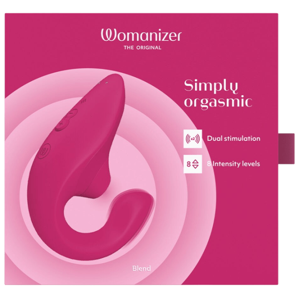 Вибратор Womanizer BLEND Темно-розовый photo 1