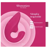 Вибратор Womanizer BLEND Темно-розовый