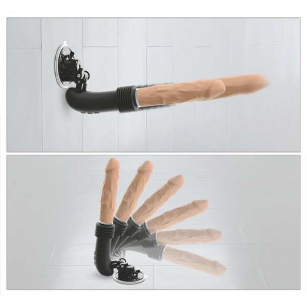 Вибратор You2Toys Portable Fucking Machine Flesh 3 Бежевый photo 9