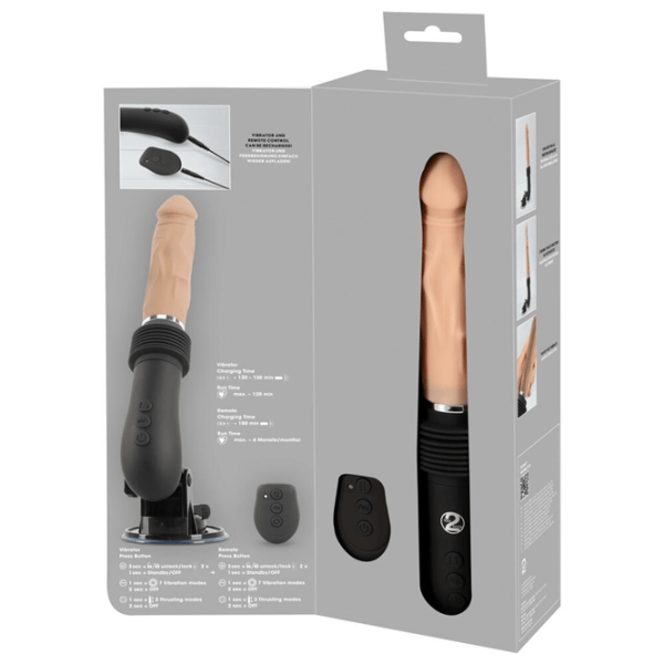 Вибратор You2Toys Portable Fucking Machine Flesh 3 Бежевый photo 12