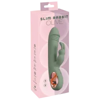 Vibrator You2Toys Slim Rabbit Olive Green