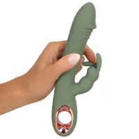 Vibrator You2Toys Slim Rabbit Olive Green photo 9