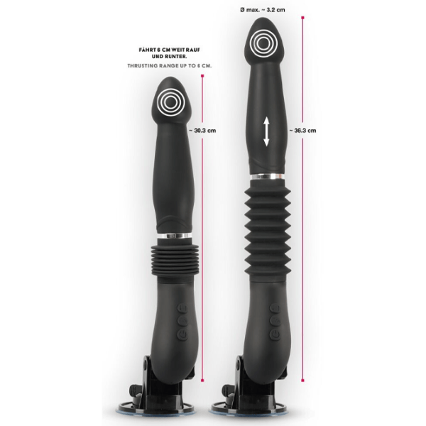 Vibrator You2Toys RC Fucking Machine Black photo 13
