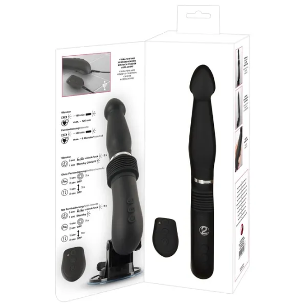 Vibrator You2Toys RC Fucking Machine Black photo 14