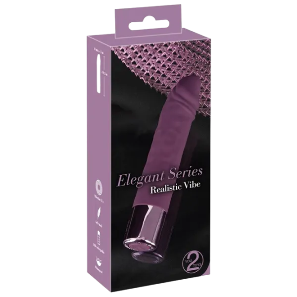 Vibrator You2Toys Elegant Series Realistic Vibe Purple photo 1