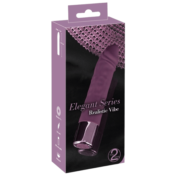Vibrator You2Toys Elegant Series Realistic Vibe Purple photo 1