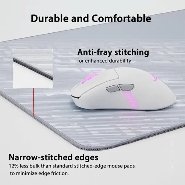 Коврик для мышки Asus ROG Scabbard II XXL  Arctic Gray photo 8