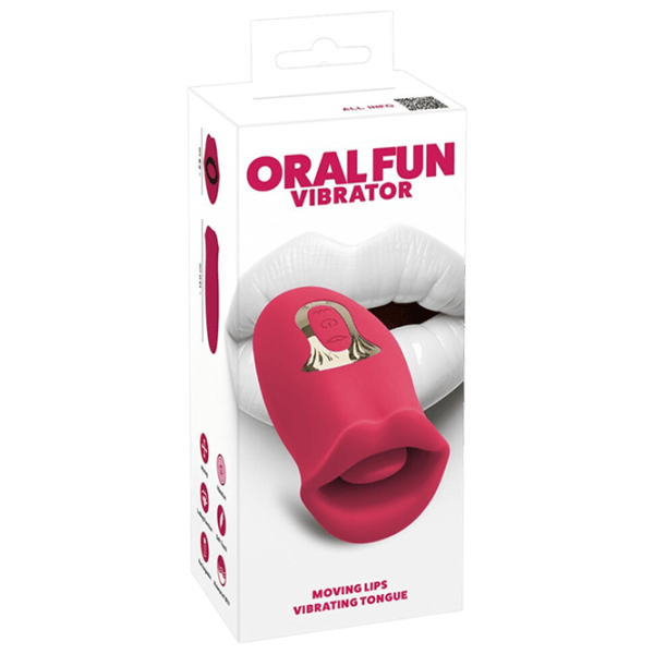 Vibrator You2Toys Oral Fun Red photo 1
