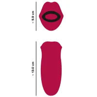 Vibrator You2Toys Oral Fun Red photo 12