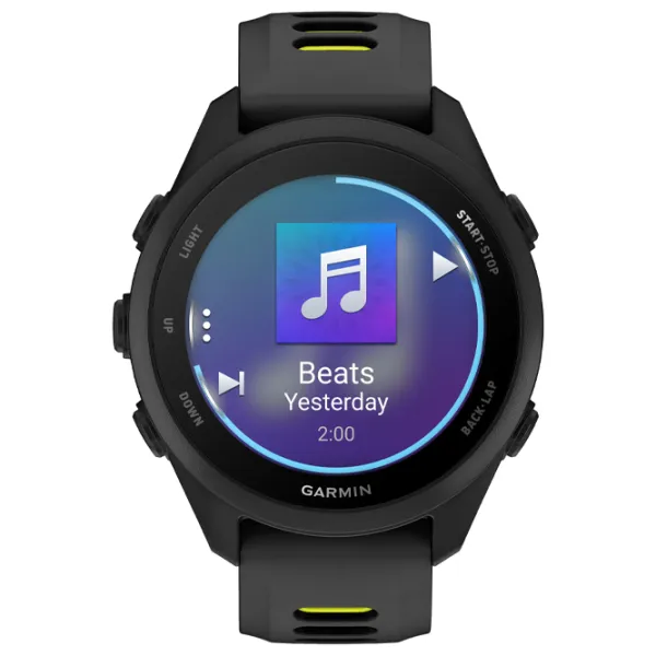 Умные часы Garmin Forerunner 170 Music 1.2" / 30.4 мм / Черный - Чёрный / 010-03920-10 photo 3
