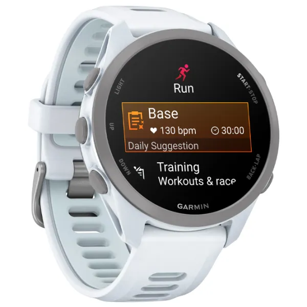 Умные часы Garmin Forerunner 170 Music 1.2" / 30.4 мм / Белый Камень - Cloud Blue / 010-03920-11 photo 2