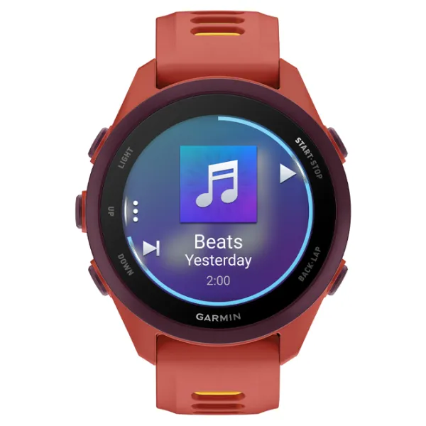 Умные часы Garmin Forerunner 170 Music 1.2" / 30.4 мм / Red Pink - Манго / 010-03920-13 photo 3