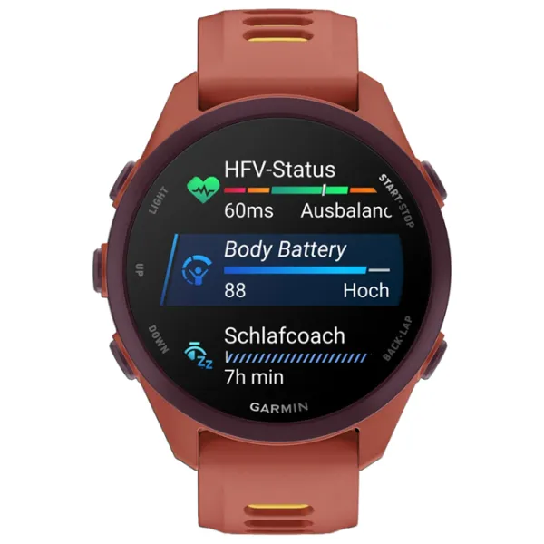 Умные часы Garmin Forerunner 170 Music 1.2" / 30.4 мм / Red Pink - Манго / 010-03920-13 photo 4