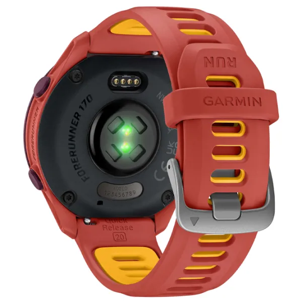 Умные часы Garmin Forerunner 170 Music 1.2" / 30.4 мм / Red Pink - Манго / 010-03920-13 photo 5
