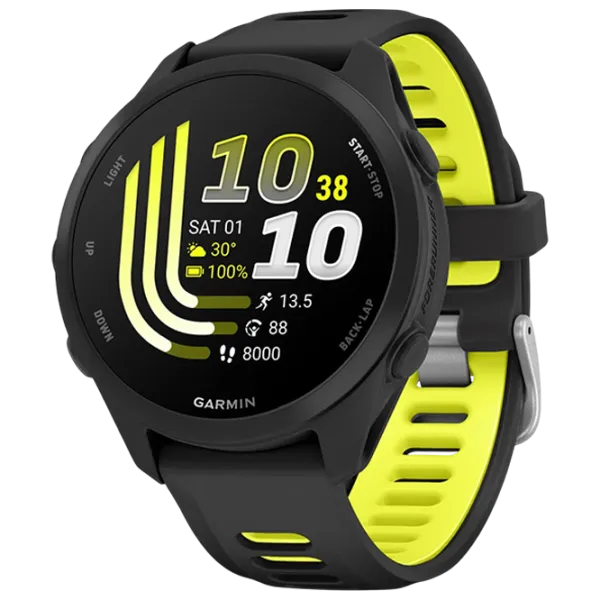 Умные часы Garmin Forerunner 170 1.2" / 30.4 мм / Черный - Чёрный / 010-03920-00 photo 1