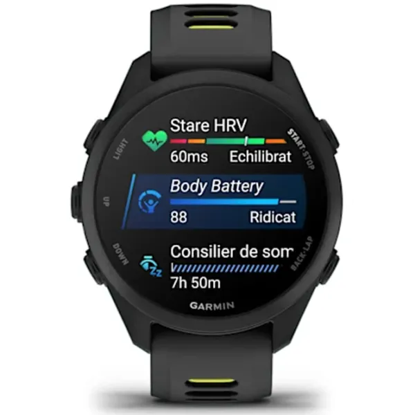 Умные часы Garmin Forerunner 170 1.2" / 30.4 мм / Черный - Чёрный / 010-03920-00 photo 3