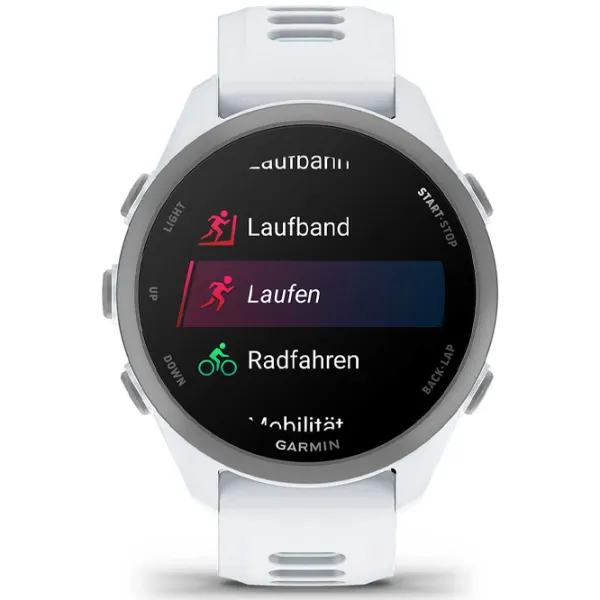 Умные часы Garmin Forerunner 170 1.2" / 30.4 мм / Белый Камень - Cloud Blue / 010-03920-01 photo 4