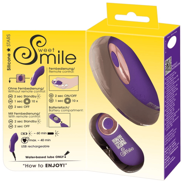 Вибратор Sweet Smile RC Panty Пурпурный photo 12