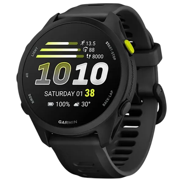 Умные часы Garmin Forerunner 70 1.2" / 42 мм / Черный - Чёрный / 010-04307-00 photo 1