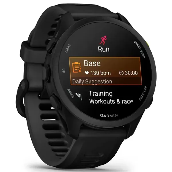 Умные часы Garmin Forerunner 70 1.2" / 42 мм / Черный - Чёрный / 010-04307-00 photo 2