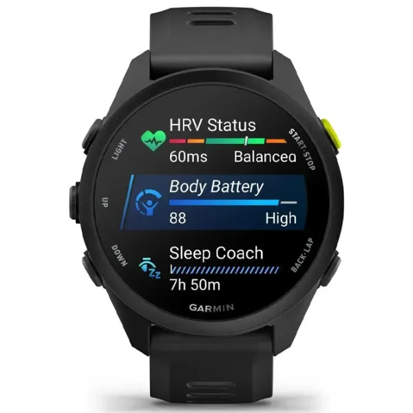Умные часы Garmin Forerunner 70 1.2" / 42 мм / Черный - Чёрный / 010-04307-00 photo 3