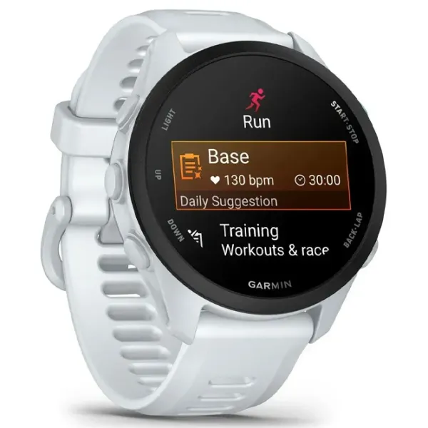 Умные часы Garmin Forerunner 70 1.2" / 42 мм / Белый Камень - Whitestone / 010-04307-01 photo 3