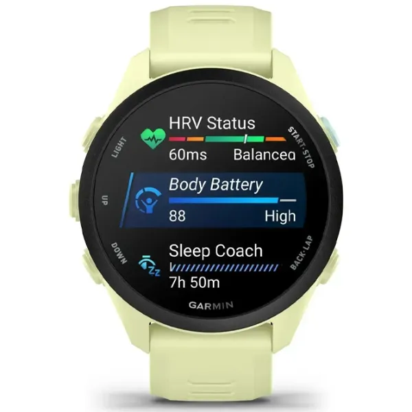 Умные часы Garmin Forerunner 70 1.2" / 42 мм / Citron - Цитрон / 010-04307-02 photo 3