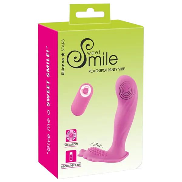 Вибратор Sweet Smile G-spot Panty Vibe Розовый photo 1