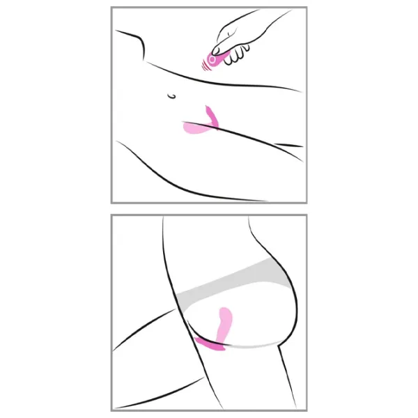 Вибратор Sweet Smile G-spot Panty Vibe Розовый photo 10