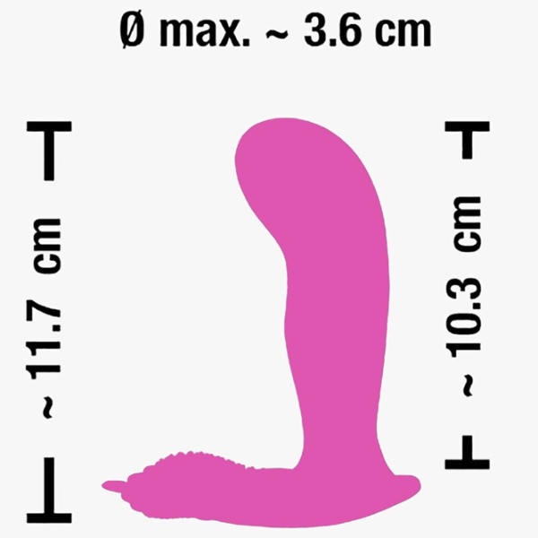 Вибратор Sweet Smile G-spot Panty Vibe Розовый photo 11