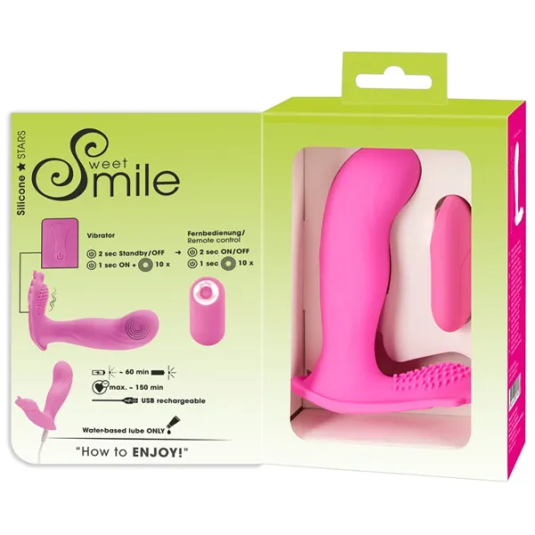 Вибратор Sweet Smile G-spot Panty Vibe Розовый photo 12