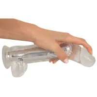 Вибратор Crystal Vibrator with a Suction Cup Прозрачный photo 8