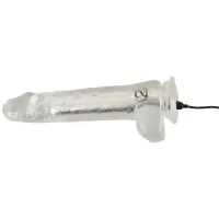 Вибратор Crystal Vibrator with a Suction Cup Прозрачный photo 10