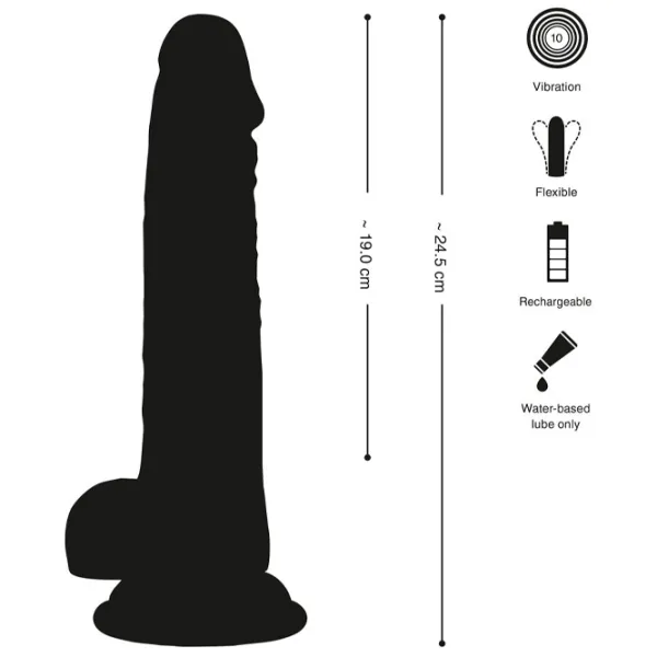 Вибратор Crystal Vibrator with a Suction Cup Прозрачный photo 11