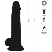 Вибратор Crystal Vibrator with a Suction Cup Прозрачный photo 11