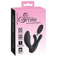 Vibrator Sweet Smile RC G- & P-Spot Black