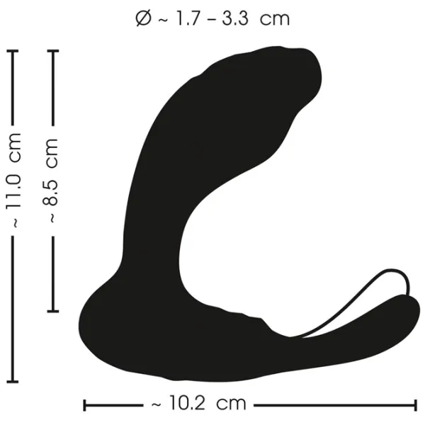 Vibrator Sweet Smile RC G- & P-Spot Black photo 14