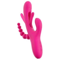 Vibrator Sweet Smile Triple Vibe With Flicking Tongue Pink photo 8