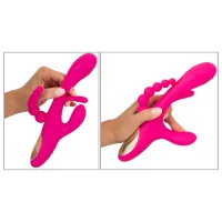 Vibrator Sweet Smile Triple Vibe With Flicking Tongue Pink photo 11