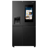 Frigider Hisense RS9P628GPFE cu congelator jos 614 l / 179 cm / Black
