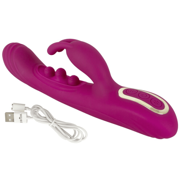 Вибратор JAVIDA 2 Function Vibrator Squirting Пурпурный photo 10