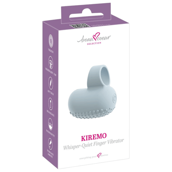 Вибратор Beau Coeur KIREMO Finger Синий photo 1
