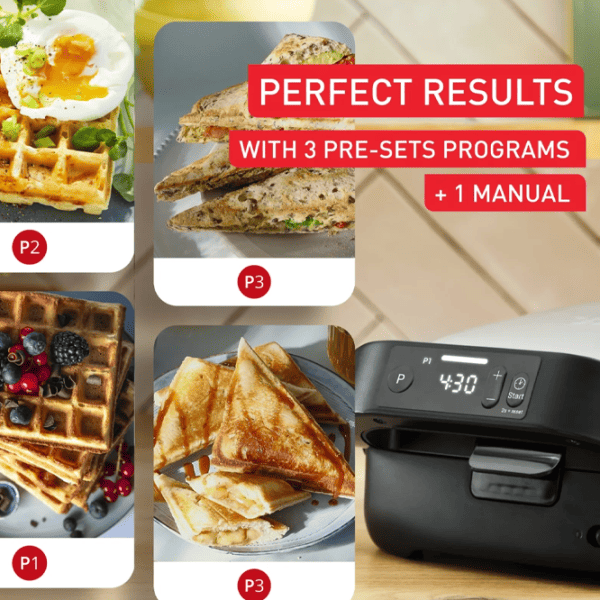 Aparat pentru sandvișuri Tefal SW872BF0 700 W / Black photo 3
