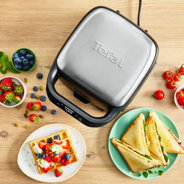 Aparat pentru sandvișuri Tefal SW872BF0 700 W / Black photo 5