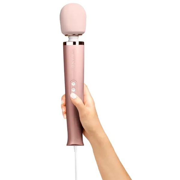 Вибратор le Wand Powerful Plug-In Vibrating Massager Бежевый photo 3