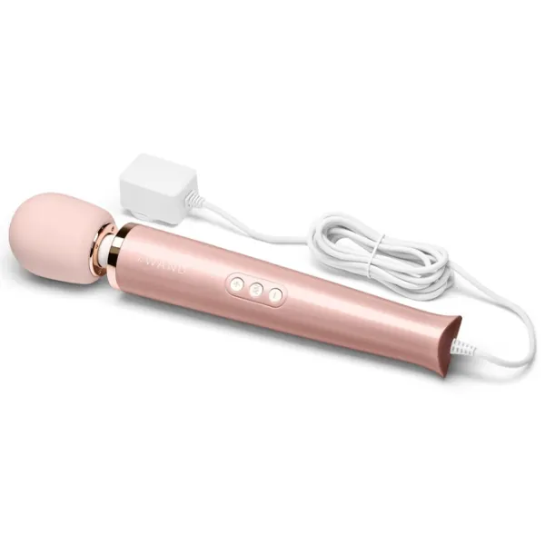 Вибратор le Wand Powerful Plug-In Vibrating Massager Бежевый photo 5
